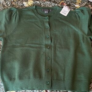 French Connection Forest Green Knit Sweater